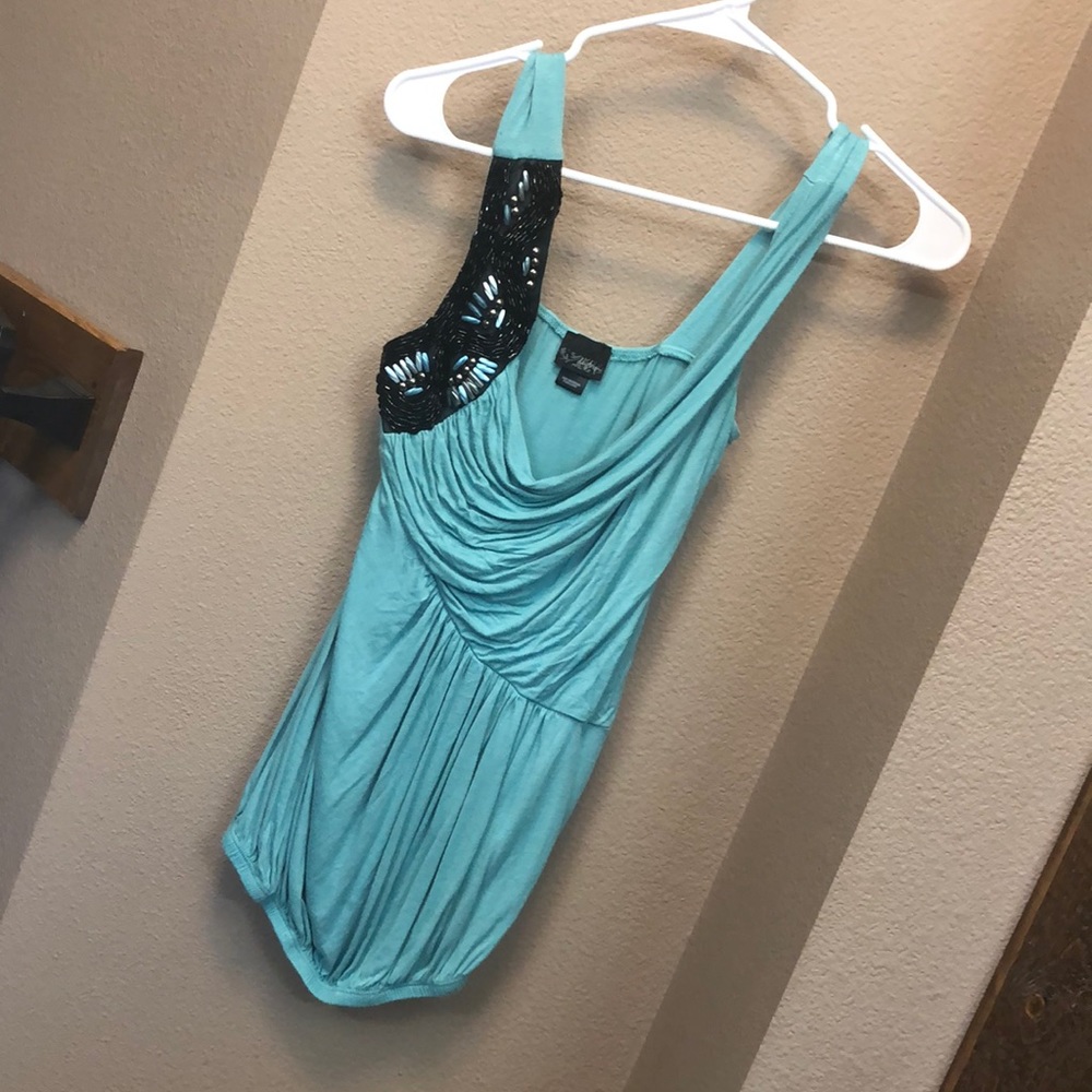 Beaded tank top